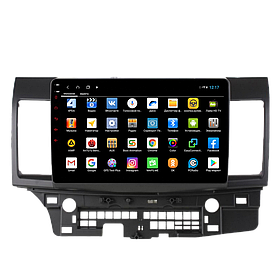 Штатная магнитола Parafar для Mitsubishi Lancer X 2007+ на Android 13 (4/64gb+4g/QLED)