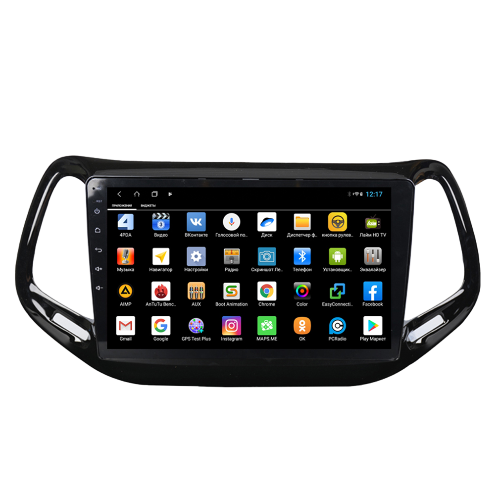 Штатная магнитола Parafar для Jeep Compass 2017 на Android 13 (PF997QLedXHD)