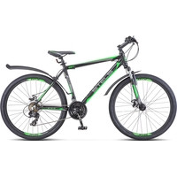 Велосипед Stels Navigator 620 MD 26 V010 (черный/зеленый, 2019)