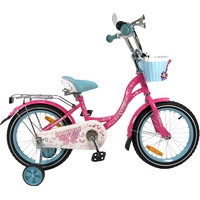 Детский велосипед Favorit Butterfly 18 (розовый/бирюзовый, 2019)