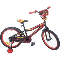 Детский велосипед Favorit Biker 20 (черный/красный, 2019)