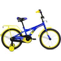 Детский велосипед Forward Crocky 18 2021 (синий/желтый)