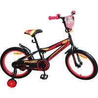 Детский велосипед Favorit Biker 18 (черный/красный, 2019)