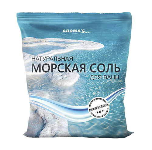 Соль морская для ванн Aroma 'Saules "Сосновые почки", 1 кг - фото 1 - id-p156506786