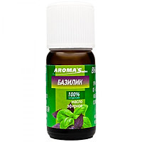 Натуральное эфирное масло Aroma`Saules "Базилик", 10 мл