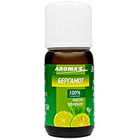 Натуральное эфирное масло Aroma`Saules "Бергамот", 10 мл