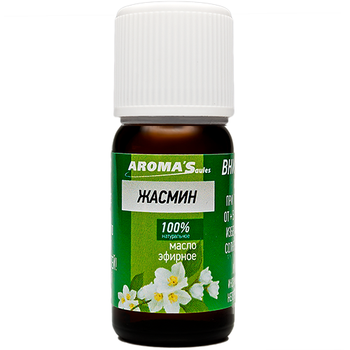 Натуральное эфирное масло Aroma`Saules "Жасмин", 10 мл - фото 1 - id-p156507874