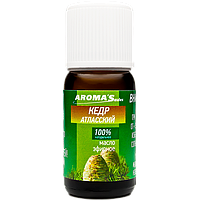 Натуральное эфирное масло Aroma`Saules "Кедр атласский", 10 мл
