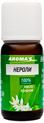 Натуральное эфирное масло Aroma’Saules "Нероли", 10 мл