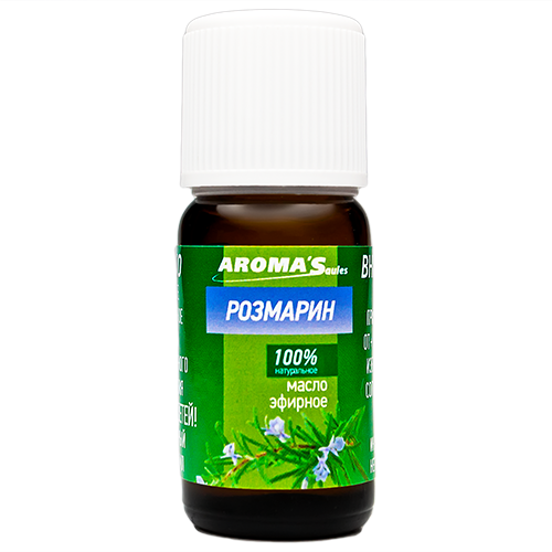 Натуральное эфирное масло Aroma Saules "Розмарин", 10 мл - фото 1 - id-p156507898