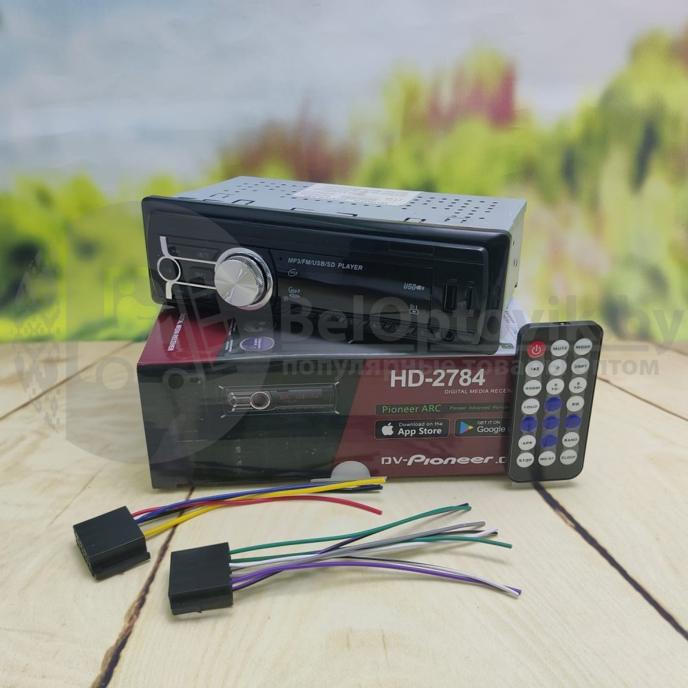 Автомагнитола Pioneer OK (Bluetooth, USB, micro, AUX, FM, пульт) mod. HD2781 - фото 6 - id-p156513059