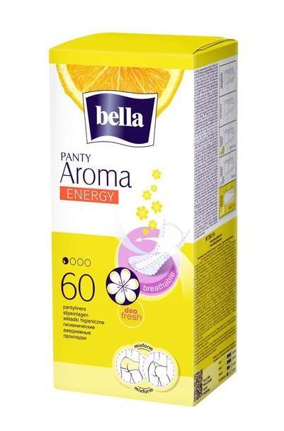 Eжедневные ароматизированные прокладки Bella Panty Aroma Energy, 60 шт - фото 1 - id-p156509236