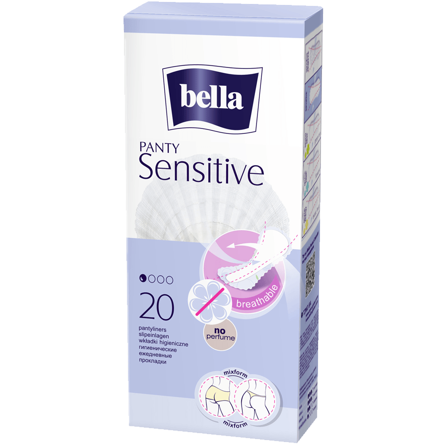 Eжедневные прокладки Bella Panty Sensitive, 20 шт - фото 1 - id-p156509241