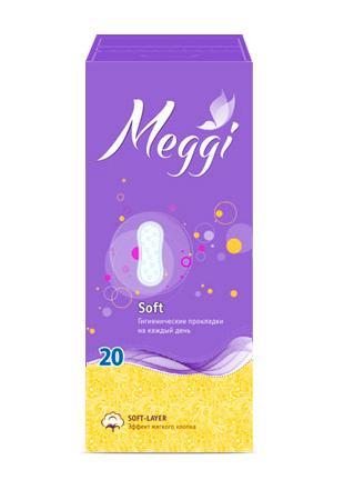 Ежедневные прокладки Meggi Panty Soft, 20 шт