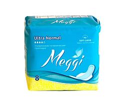 Гигиенические прокладки Meggi Ultra Normal, 8 шт