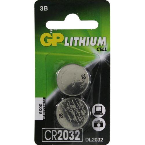 Литиевая батарейка GP Lithium CR2032 5BP, 1 шт