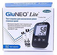 Тест-полоски для измерения уровня глюкозы в крови GluNEO Lite № 50