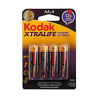 Батарейка Kodak LR6 Xtralife Alkaline BL4 АА, 1 шт