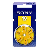 Воздушно-цинковая батарейка Sony PR10 D6N, 1 шт