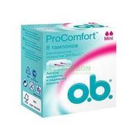 Тампоны женские гигиенические O.B. ProComfort, Мini, 8 шт