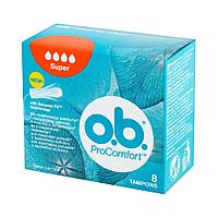 Тампоны женские гигиенические O.B. ProComfort, Super, 8 шт