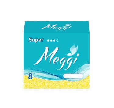 Тампоны женские гигиенические Meggi Super, 8 шт - фото 1 - id-p156509891