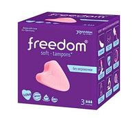 Тампоны женские гигиенические Freedom Normal, 3 шт