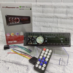 Автомагнитола Pioneer OK (Bluetooth, USB, micro, AUX, FM, пульт)   mod. HD2781