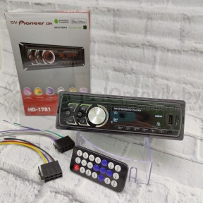 Автомагнитола Pioneer OK (Bluetooth, USB, micro, AUX, FM, пульт) mod. HD1781