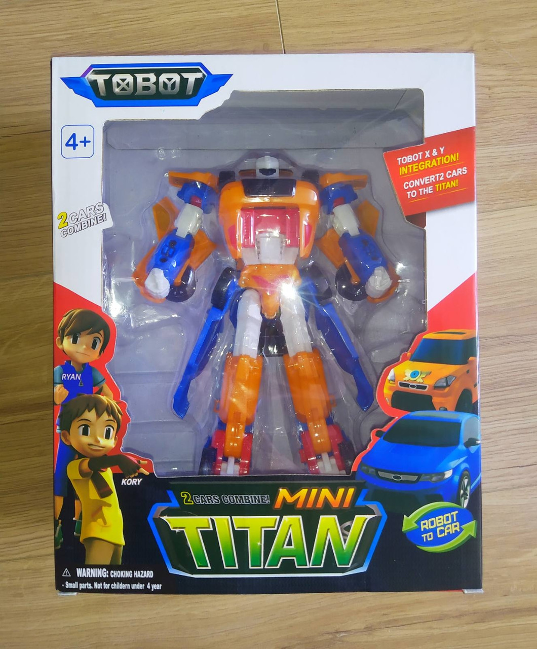 Робот - трансформер Тобот TITAN 2 в 1   (титан)