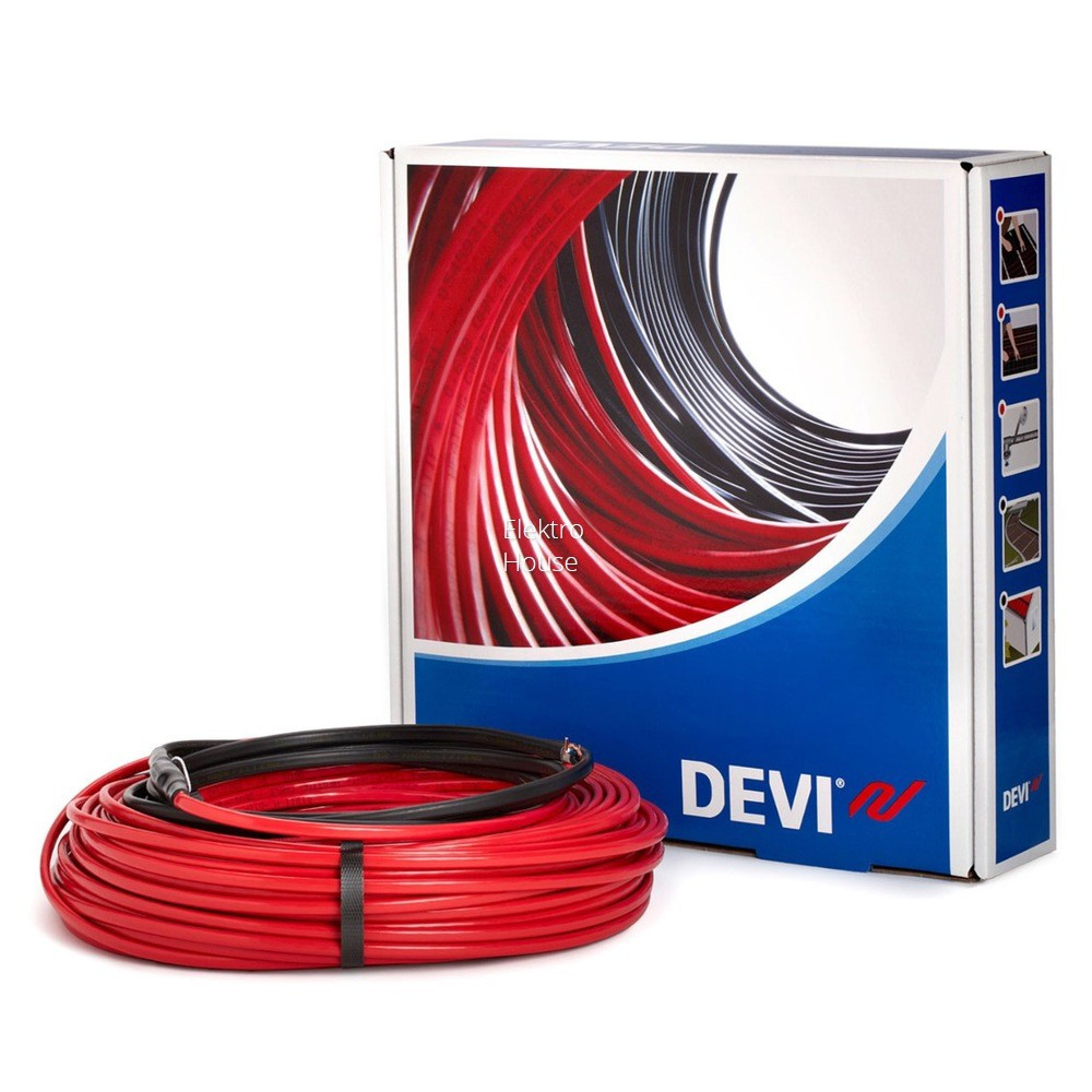 Теплый пол (нагревательные кабели) Devi DEVIflex 310 Вт/ 18м - фото 1 - id-p147593014