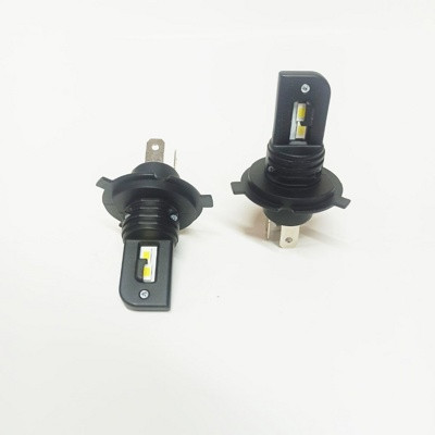 Светодиодные лампы Н4 в головной свет серии М4 Black