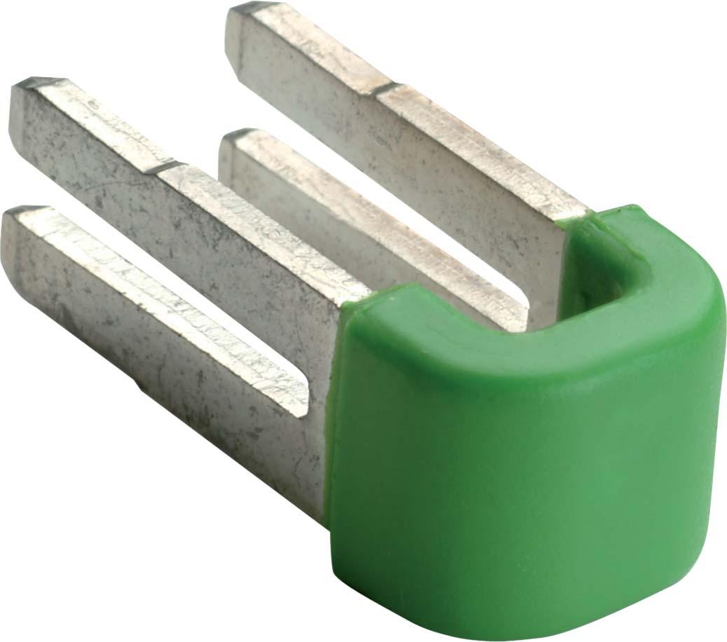 Перемычка для клемм QuickConnect, Зеленый (комплект 10 шт) Hager - фото 1 - id-p156541655