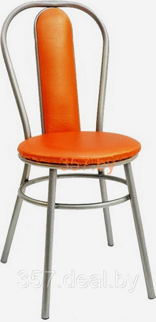 Стул Фабрика стульев Престиж (оранжевый/серебро) - фото 1 - id-p156542028