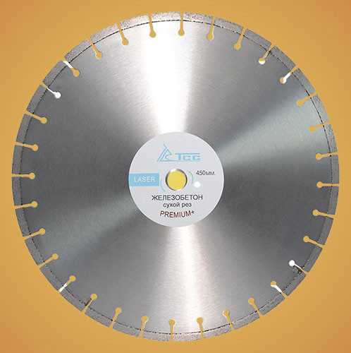 Алмазный диск ТСС-450 железобетон (Premium) - фото 1 - id-p155443930