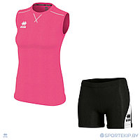 Комплект женской волейбольной формы ERREA ALISON + AMAZON 3.0 Розовый
