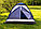 Палатка туристическая 2-местная ACAMPER Domepack 2-х местная 2500 мм (120 x 200 x 95 см), фото 2