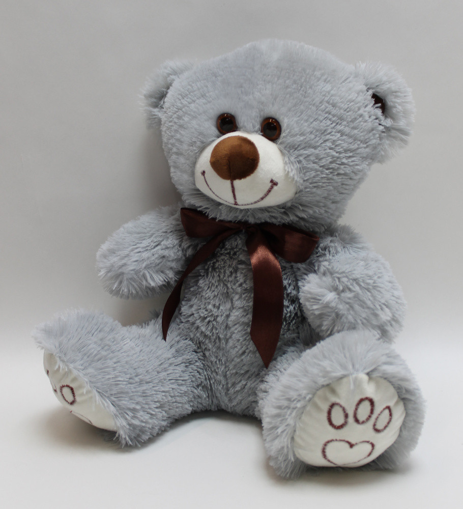 Мишка плюшевый 50см topBear 0504 серый