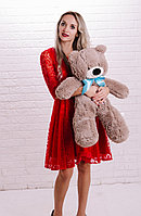 Мишка плюшевый 85см topBear 0902 пепельный