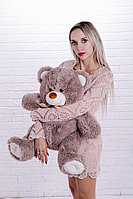 Мишка плюшевый 90см topBear 0908 пепельный