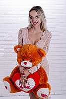 Мишка плюшевый 102см topBear 1107 карамельный
