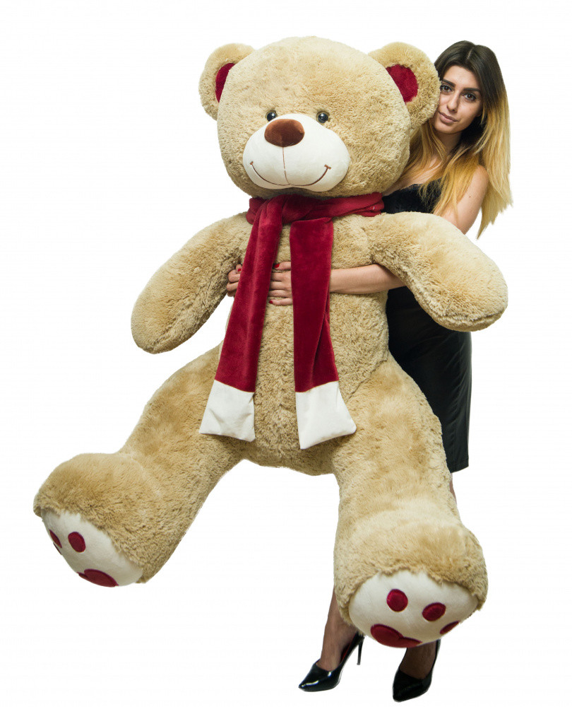 Мишка плюшевый 190см topBear 1903 латте