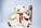 Мишка плюшевый 190см topBear 1904 абрикосовый, фото 4