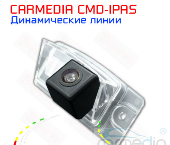 Штатная цветная камера заднего вида на Infinity QX50/QX70/EX/FX  с динамическими линиями