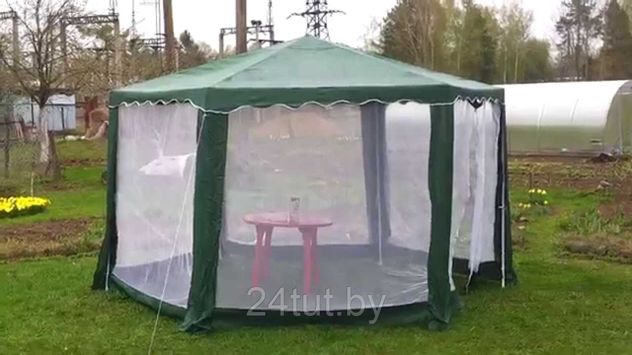 Садовый тент шатер Green Glade 1003 - фото 4 - id-p125772685