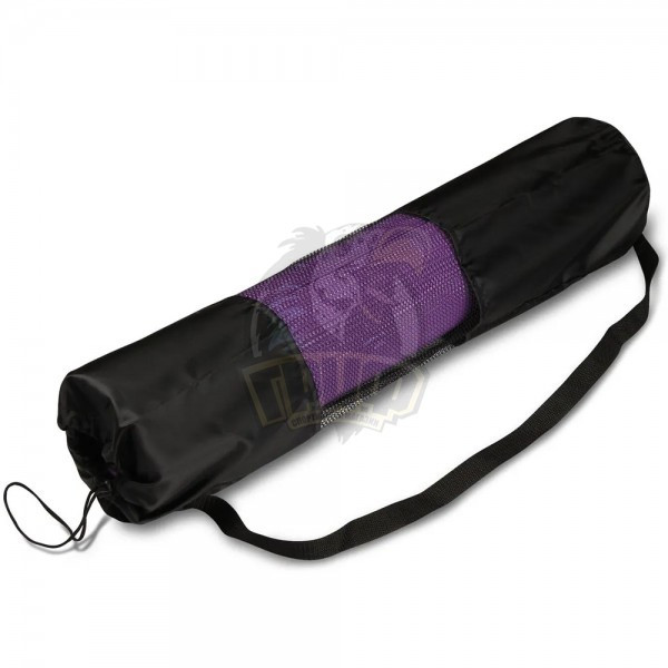 Чехол для коврика для йоги полусетчатый SM (черный) (арт. SM-131-BK) - фото 1 - id-p156567826