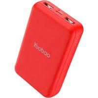 Портативное зарядное устройство Yoobao P10W (красный), фото 2