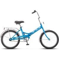 Велосипед Stels Pilot 410 20 Z011 2021 (голубой)