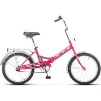 Велосипед Stels Pilot 410 20 Z011 2021 (розовый)