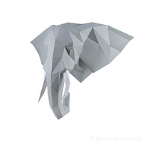 Сборная модель PAPERRAZ Слон Володя серый